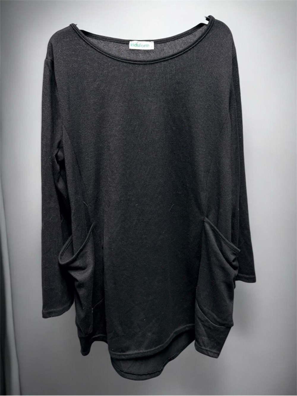 Women’s Black Tunic Top